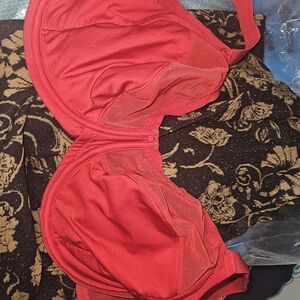Red Women's Bra